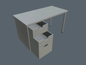 writing tables 3D Model