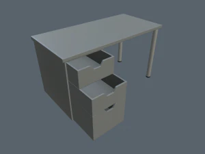 writing tables 3D Model