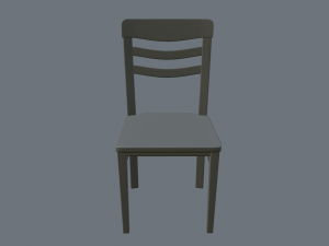 kitchen chairs 3D 模型