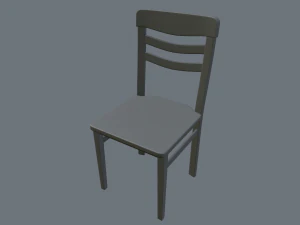 kitchen chairs 3D Model