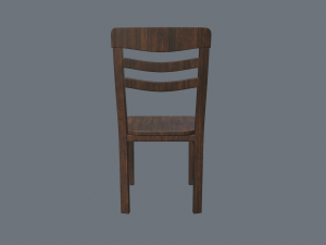 kitchen chairs 3D 模型