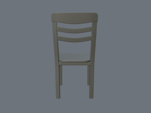 kitchen chairs 3D 模型