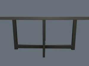 座席テーブル 3Dモデル