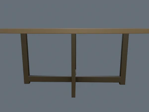 座席テーブル 3Dモデル