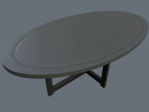 座席テーブル 3Dモデル