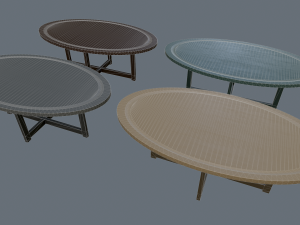 seating tables 3D Модель