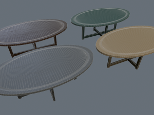 seating tables 3D Модель
