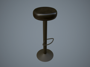 bar chairs 3D 모델