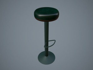 bar chairs 3D 모델