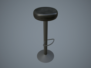 bar chairs 3D 모델