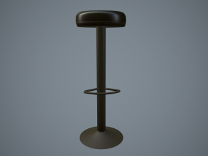 bar chairs 3D 모델