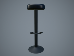 bar chairs 3D 모델