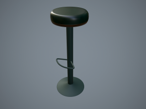 bar chairs 3D 모델