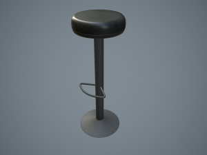 bar chairs 3D 모델