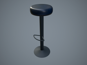 bar chairs 3D 모델