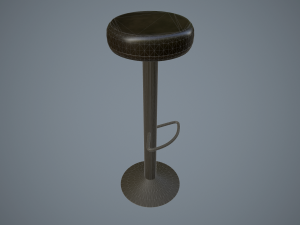 bar chairs 3D 모델