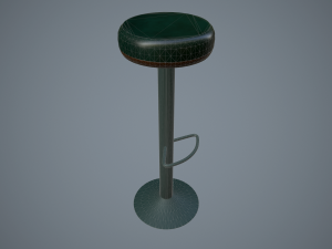 bar chairs 3D 모델