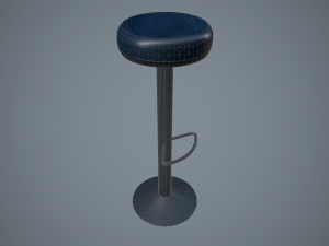 bar chairs 3D 모델