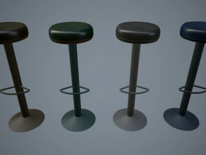 bar chairs 3D Model