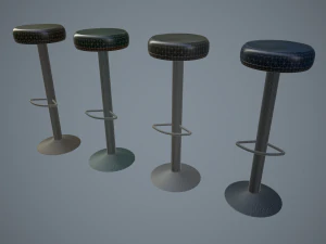bar chairs 3D Model