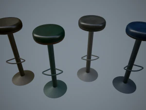 bar chairs 3D Model