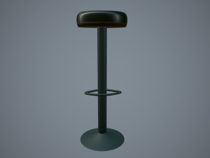 bar chairs 3D 모델