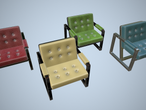 lounge chairs Modelo 3D