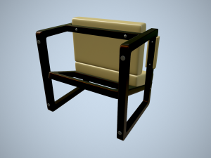 lounge chairs Modelo 3D