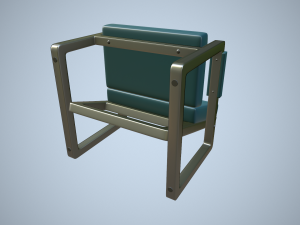 lounge chairs Modelo 3D