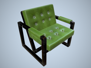 lounge chairs Modelo 3D