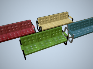 lounge sofa 3D Model