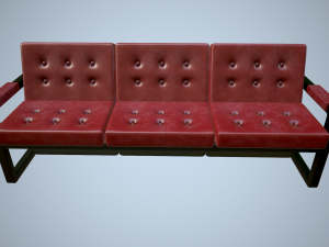 lounge sofa 3D Model
