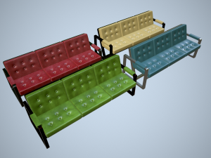lounge sofa 3D Model