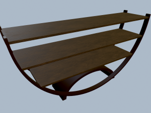 shelf 3D मॉडल