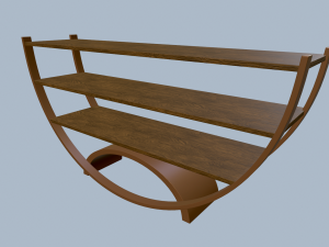 shelf 3D मॉडल