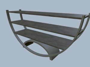 shelf 3D मॉडल