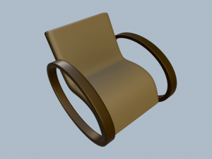 rocking chairs Model 3D