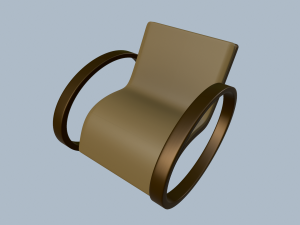 rocking chairs Model 3D