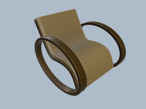 rocking chairs Model 3D