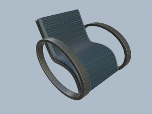 rocking chairs Model 3D
