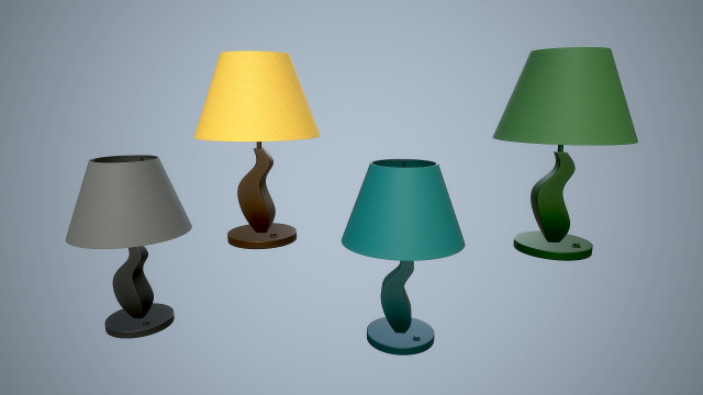 torchere 3D 모델 .c4d .max .obj .3ds .fbx .stl .blend 