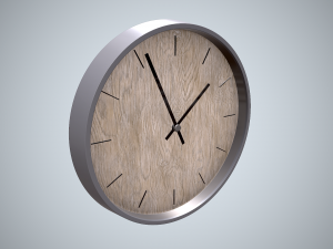 wall clock 3Dモデル