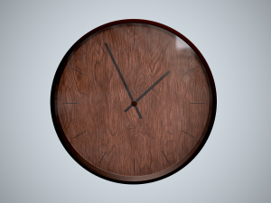 wall clock 3D Модель
