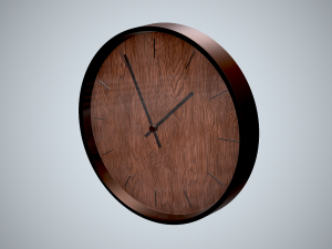 wall clock 3D Модель