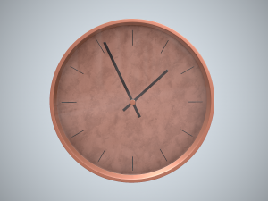 wall clock 3D Модель