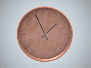 wall clock 3D Model