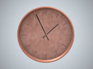 wall clock 3D Model