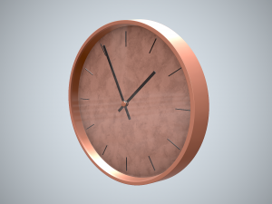 wall clock 3D Модель