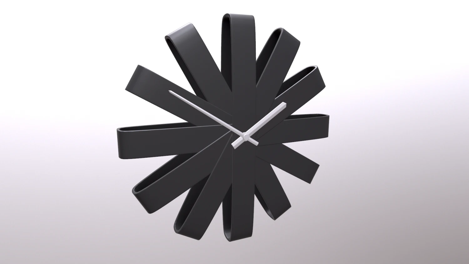 wall clock 3D Model .c4d .max .obj .3ds .fbx .stl .blend 