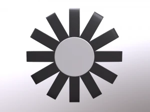 wall clock 3D Model